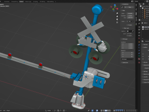 Railroad Crossing Model 3D