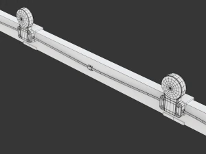 Attraversamento della ferrovia Modello 3D