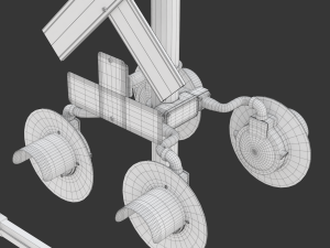 Railroad Crossing Model 3D