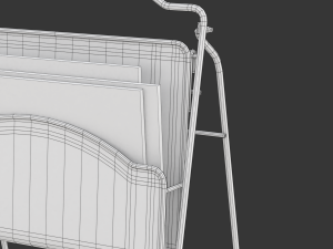 Magazine Rack - Model 01 3D 模型