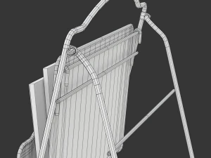 Magazine Rack - Model 01 3D Model