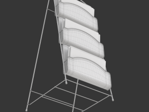 Magazine Rack - Model 01 3D 模型