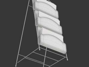 Magazine Rack - Model 01 3D Model