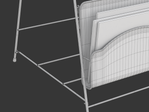 Magazine Rack - Model 01 3D 模型