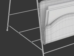 Magazine Rack - Model 01 3D Model