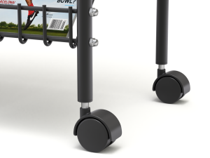 Magazine Rack with Wheels - Model 02 3D Model