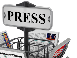 Magazine Carousel Rack - Model 04 Modelo 3D