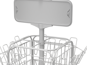 Magazine Carousel Rack - Model 04 Modelo 3D