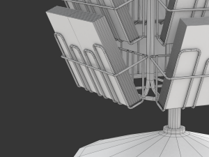 Magazine Carousel Rack - Model 04 Modelo 3D