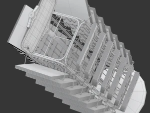 Magazine Carousel Rack - Model 04 3D Model
