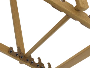 Cadeira de praia com mesa lateral Modelo 3D