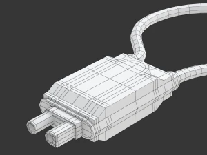 Modern Car Jump Starter Set 3D Model
