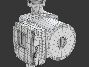 Heating Water Pump 3D Model