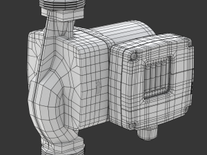 Heating Water Pump 3D Model