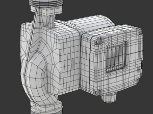 Heating Water Pump 3D Model