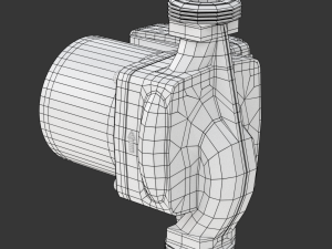 Heating Water Pump 3D Model