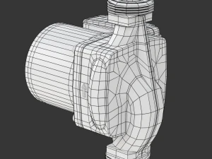 Heating Water Pump 3D Model