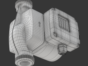 Heating Water Pump 3D Model