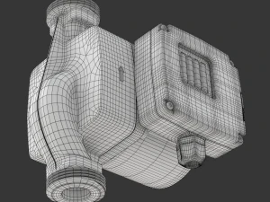 Heating Water Pump 3D Model