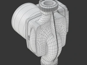 Heating Water Pump 3D Model