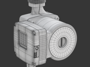Heating Water Pump 3D Model
