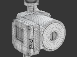 Heating Water Pump 3D Model