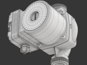 Heating Water Pump 3D Model