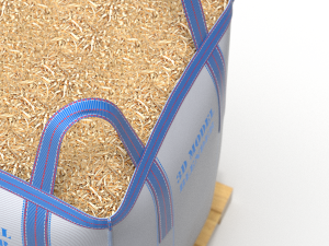 Bulk Bag on Wooden Pallet 3D मॉडल