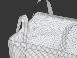 Bulk Bag on Wooden Pallet 3D मॉडल