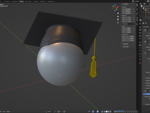 Graduation Cap 3D मॉडल