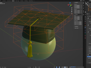 Graduation Cap 3D मॉडल