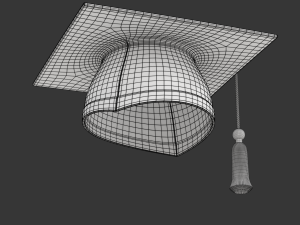 Graduation Cap 3D मॉडल