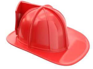 Firefighter Helmet 3D Model