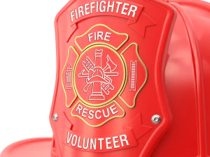 Firefighter Helmet 3D Model