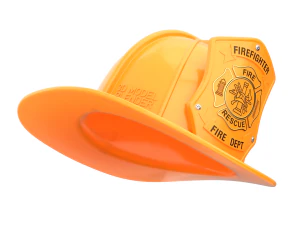 Firefighter Helmet 3D Model