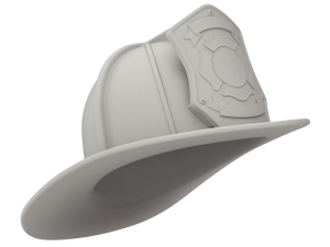 Firefighter Helmet Model 3D
