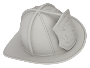 Firefighter Helmet Model 3D