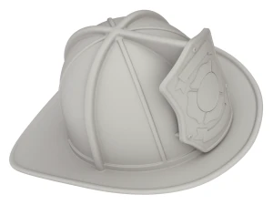 Firefighter Helmet 3D Model