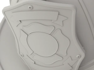 Firefighter Helmet 3D Model