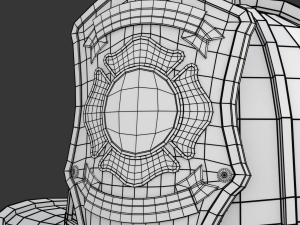 Firefighter Helmet Model 3D