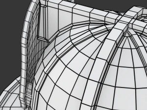 Firefighter Helmet 3D Model