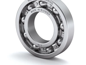 Radial Ball Bearing 3D Model