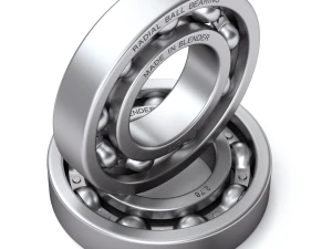 Radial Ball Bearing 3D Model