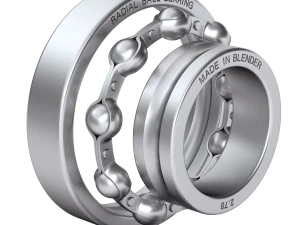 Radial Ball Bearing 3D Model