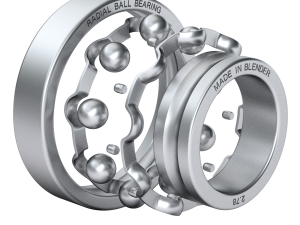 Radial Ball Bearing Modello 3D