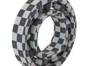 Radial Ball Bearing 3D Model
