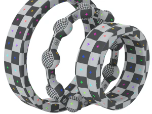 Radial Ball Bearing 3D Model