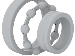Radial Ball Bearing 3D Model