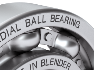 Radial Ball Bearing Modello 3D