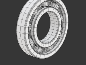 Radial Ball Bearing Modello 3D